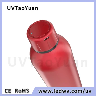 UVC LED Disinfection Water Bottle 265-280nm Stainless Steel Kettle